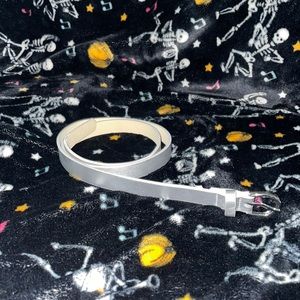 Silver belt size large